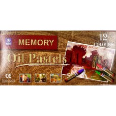 Memory Oil Pastels / 12 Pcs